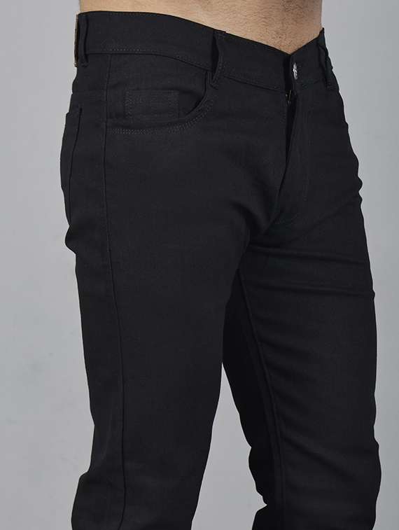 men plain mid rise full length jeans - 22344642 -  Standard Image - 2