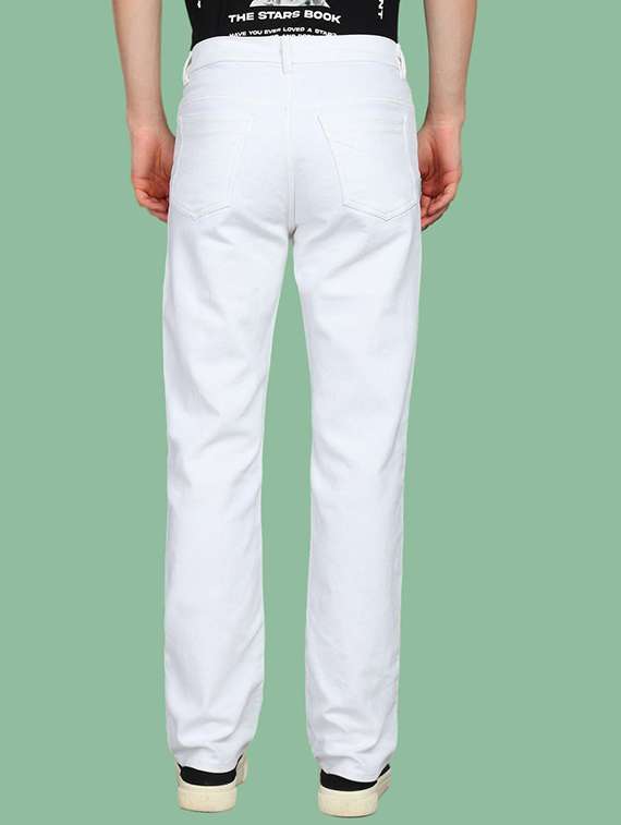 men plain mid rise full length jeans - 22344734 -  Standard Image - 2