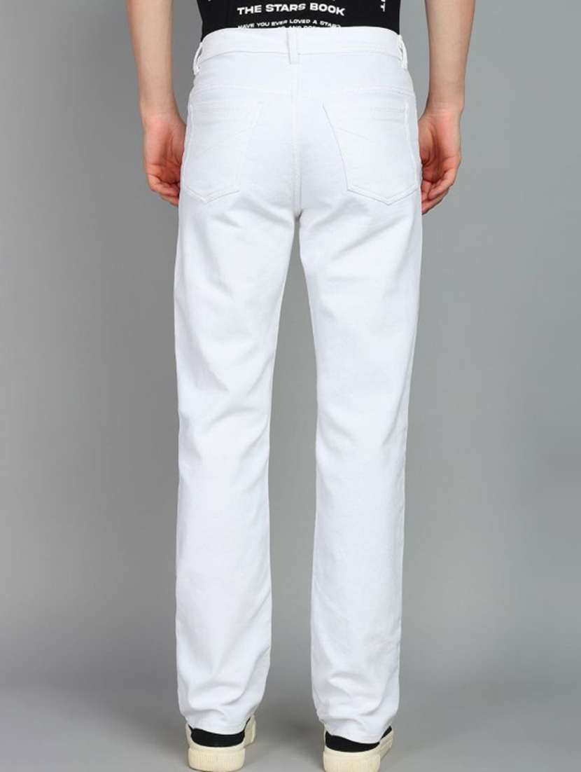 men plain mid rise full length jeans - 22344785 -  Standard Image - 2