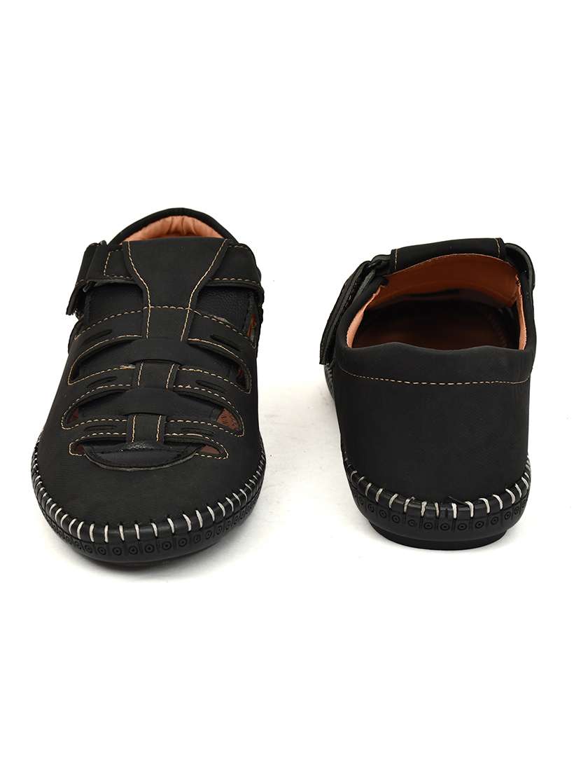 men solid close back sandal - 22345770 -  Standard Image - 2