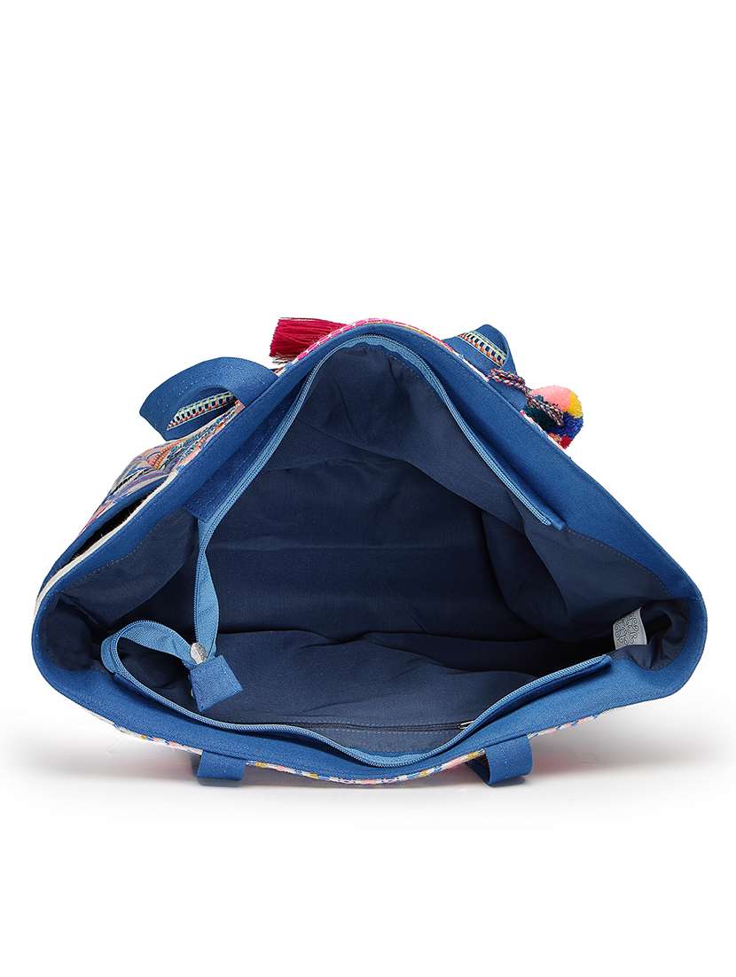 women embroidered boho style tote bag - 22345897 -  Standard Image - 2