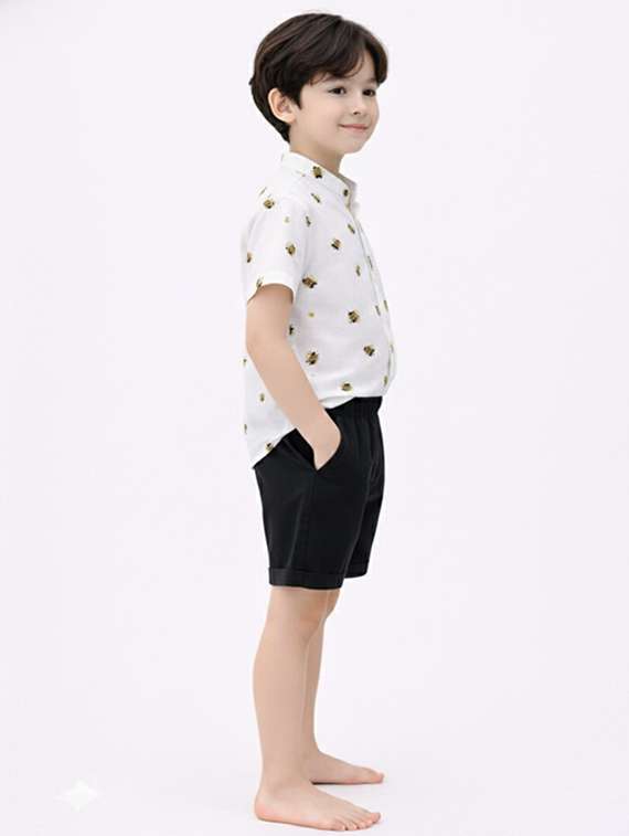 boys printed shirt and shorts set - 22345952 -  Standard Image - 2