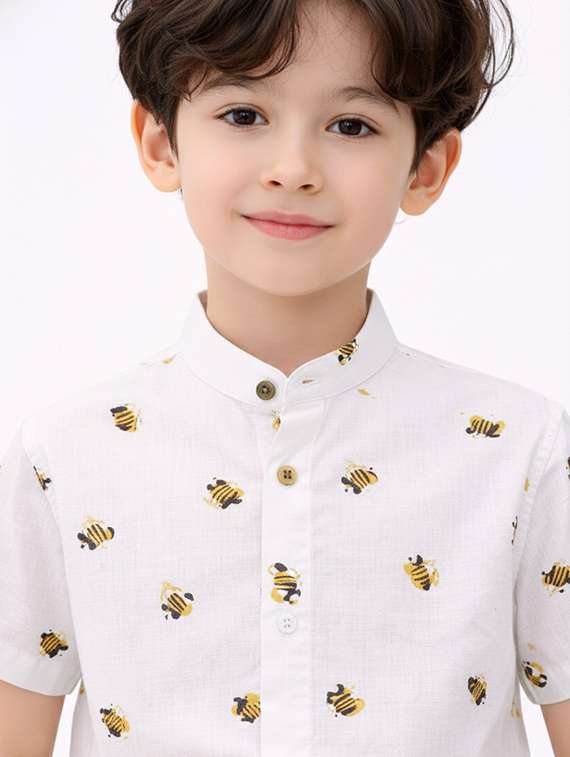 boys printed shirt and shorts set - 22345952 -  Standard Image - 7
