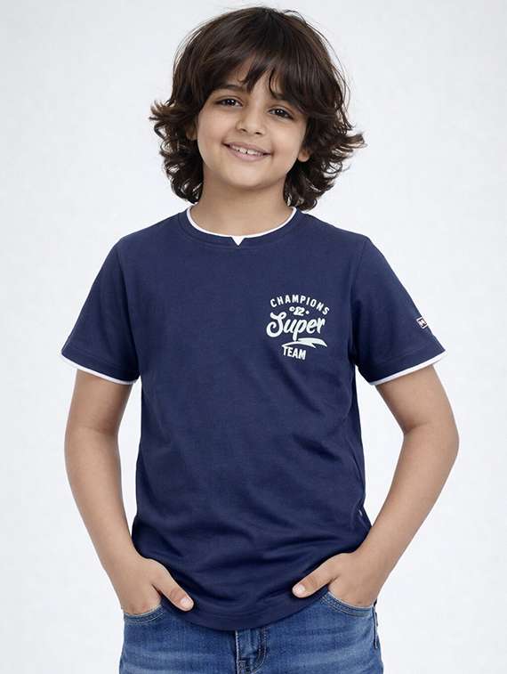 boys pack of 5 printed short sleeve t-shirt - 22347151 -  Standard Image - 2