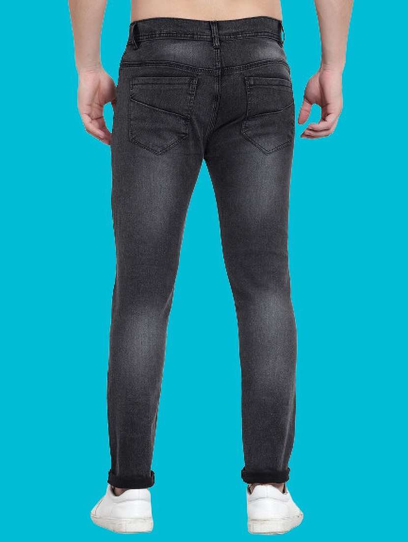 men solid mid rise slim fit jean - 22347533 -  Standard Image - 2