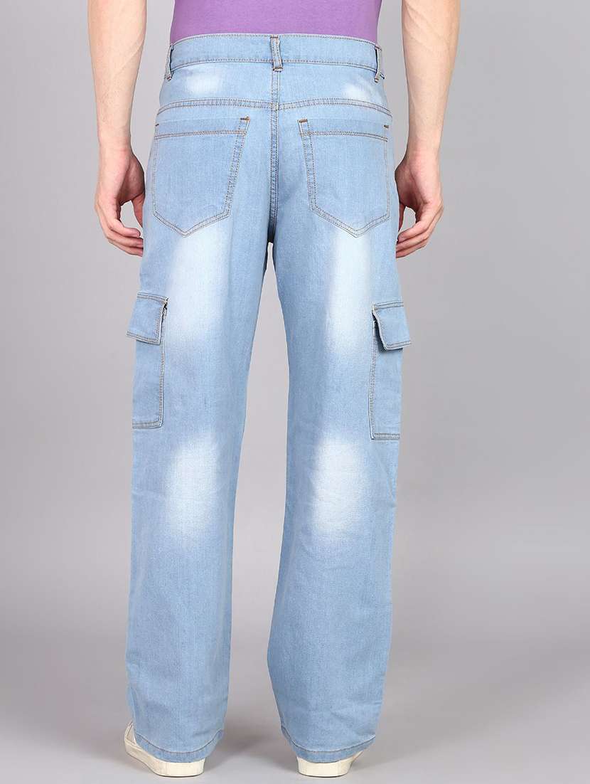 men washed mid rise cargo - 22348793 -  Standard Image - 2