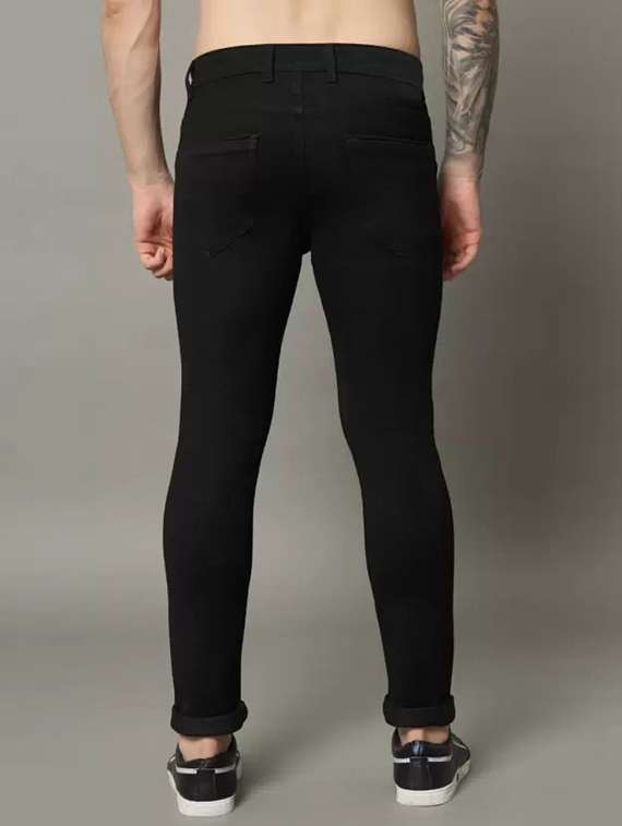 men solid mid rise slim fit jean - 22349418 -  Standard Image - 2