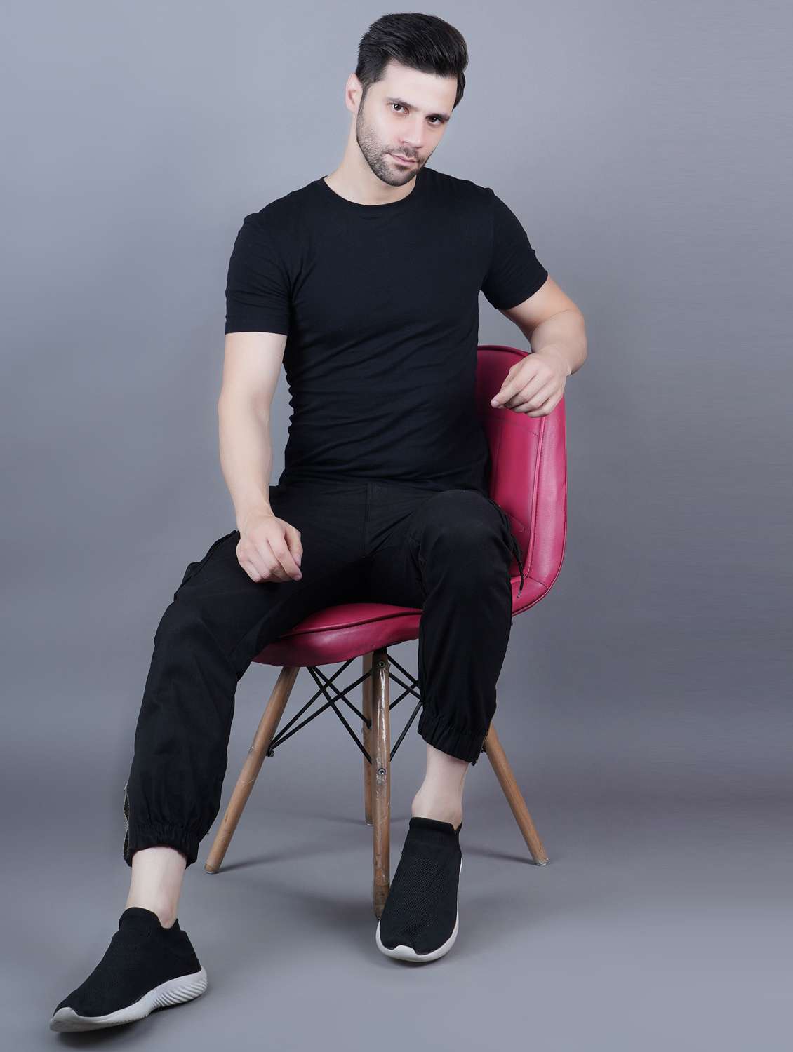 black denim cargos - 22351649 -  Standard Image - 2