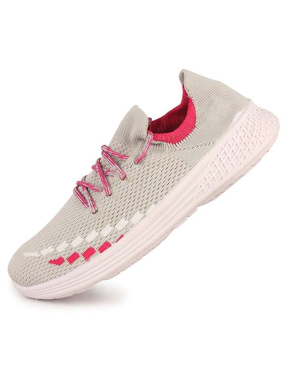 women grey lace up casual shoe - 22353451 -  Standard Image - 2