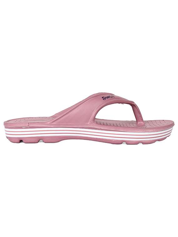 womne pink slip on flip flop - 22353484 -  Standard Image - 2