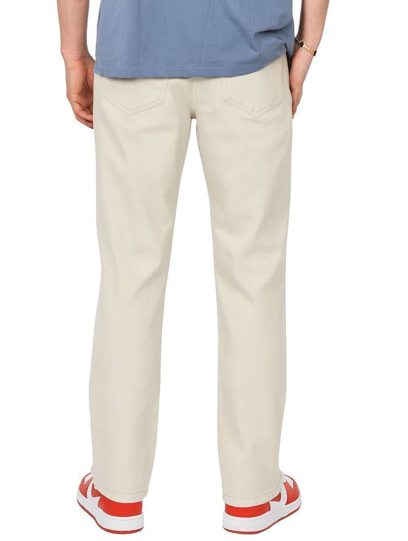 men plain mid rise full length jeans - 22353649 -  Standard Image - 2