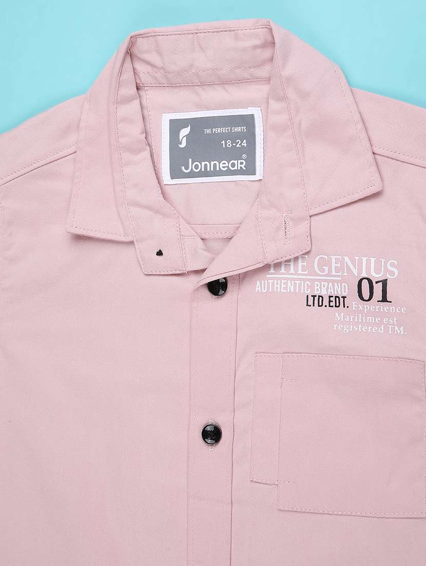 boys printed short sleeve collared shirt - 22353985 -  Standard Image - 2
