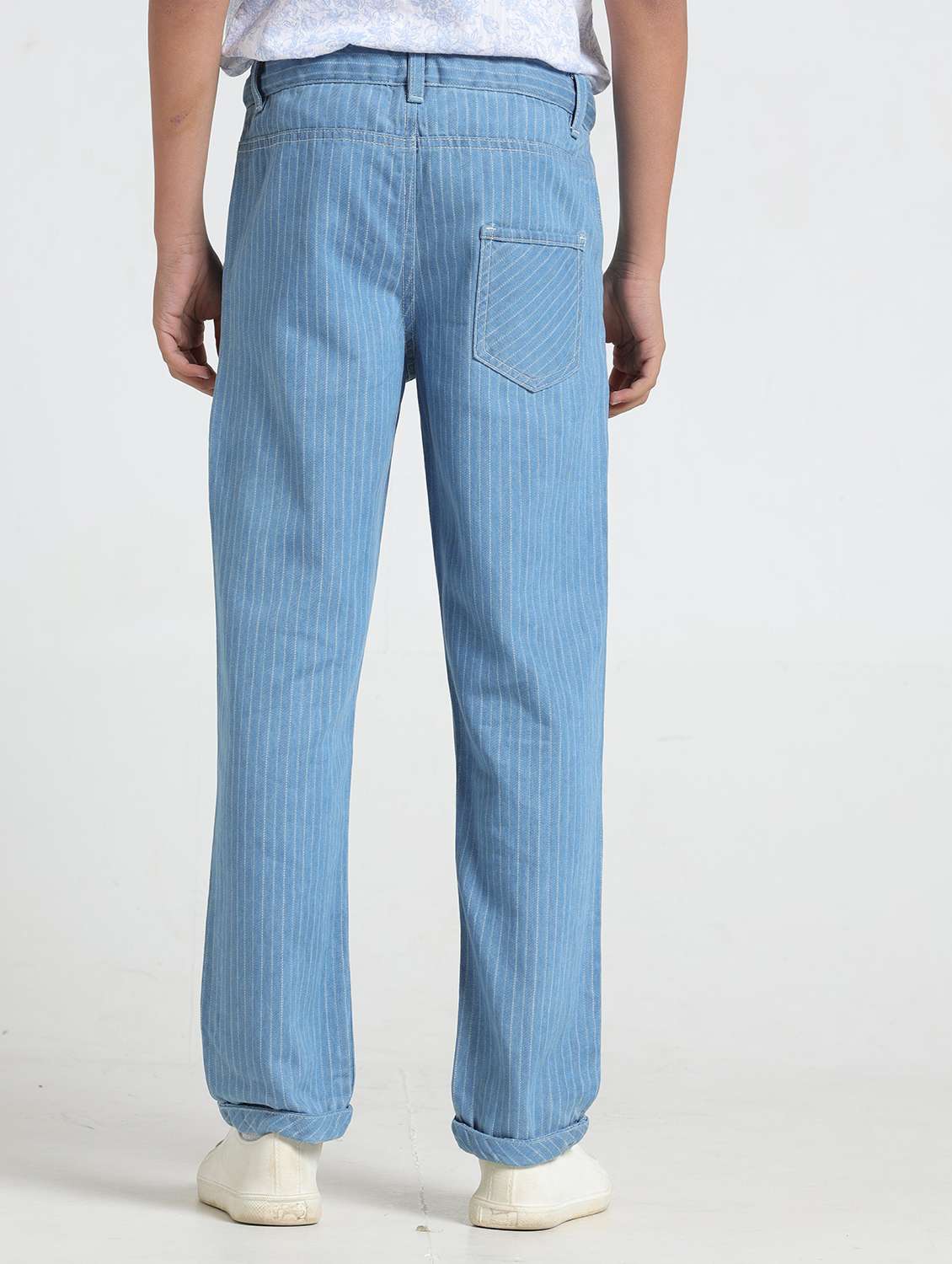 boys striped mid irse staright jeans - 22354288 -  Standard Image - 2