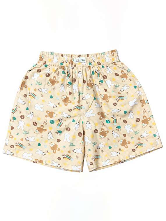 girls printed mid rise shorts - 22354350 -  Standard Image - 2