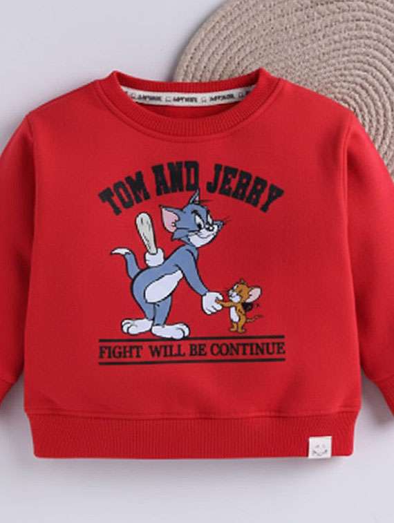 boys printed long sleeve sweatshirt - 22354406 -  Standard Image - 2