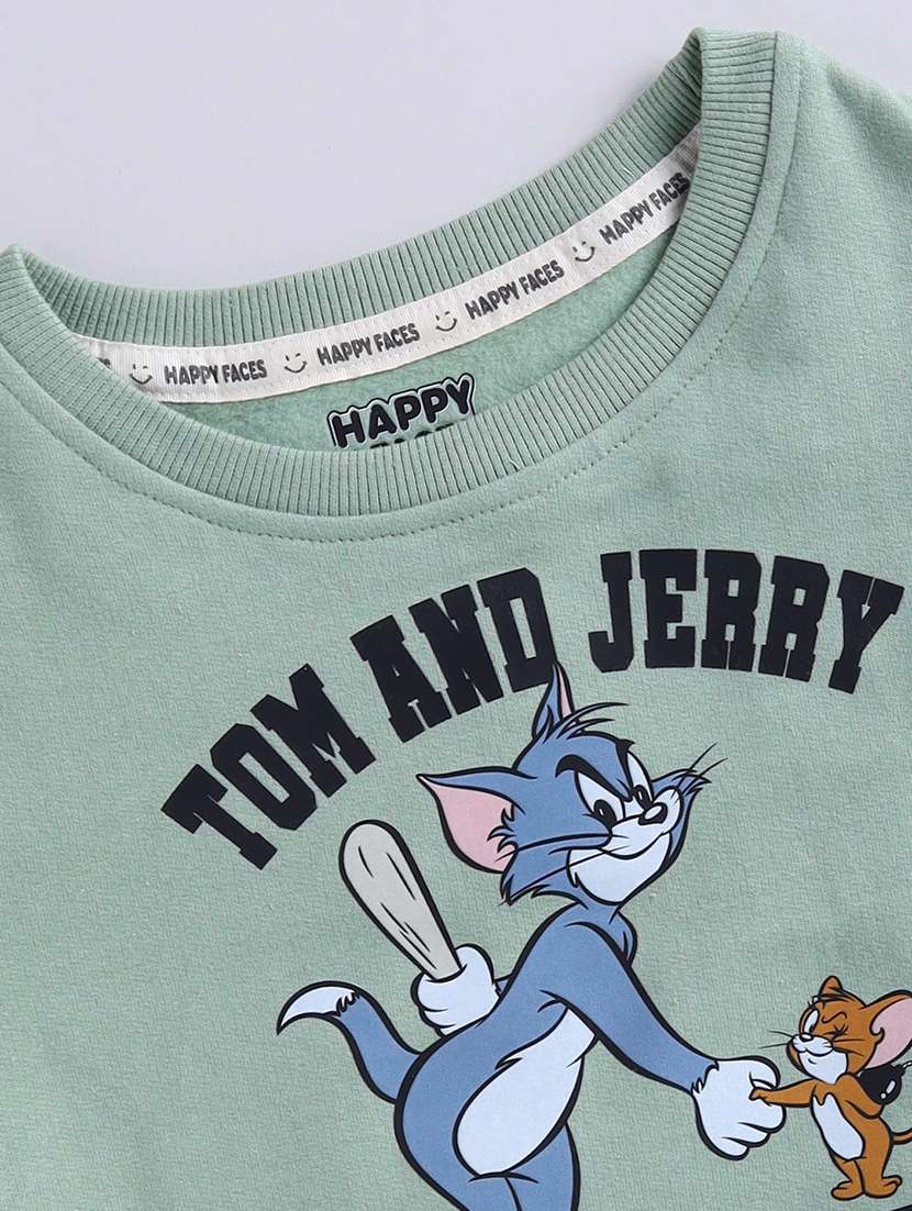 boys printed long sleeve sweatshirt - 22354407 -  Standard Image - 2