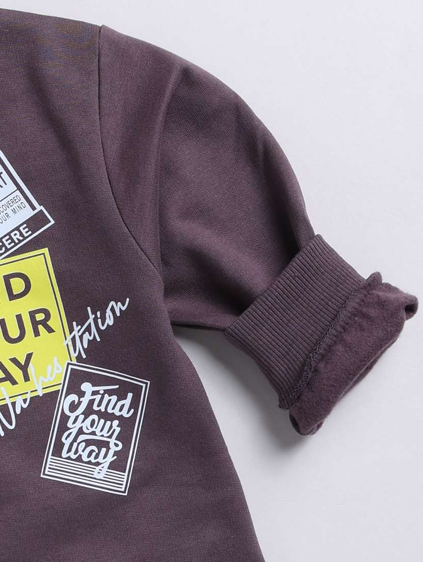 boys printed long sleeve sweatshirt - 22354411 -  Standard Image - 2