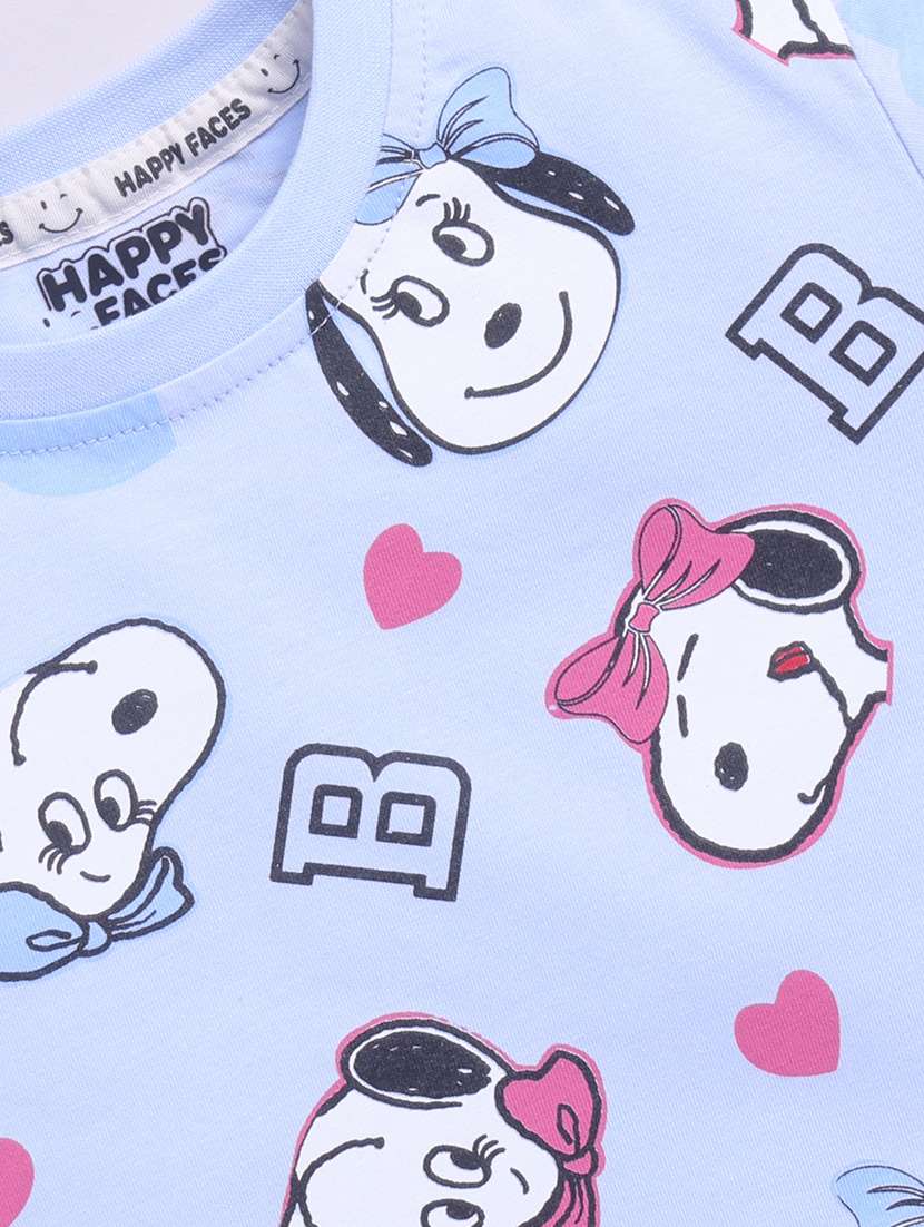 girls printed short sleeve tee - 22354418 -  Standard Image - 2