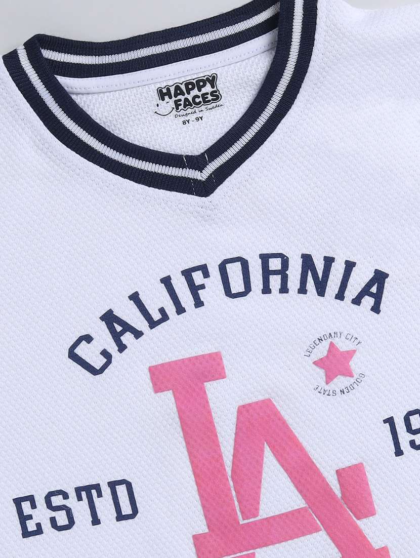 girls printed long sleeve tee - 22354445 -  Standard Image - 2