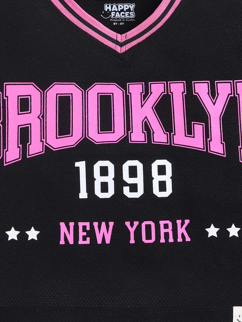 girls printed long sleeve tee - 22354448 -  Standard Image - 2