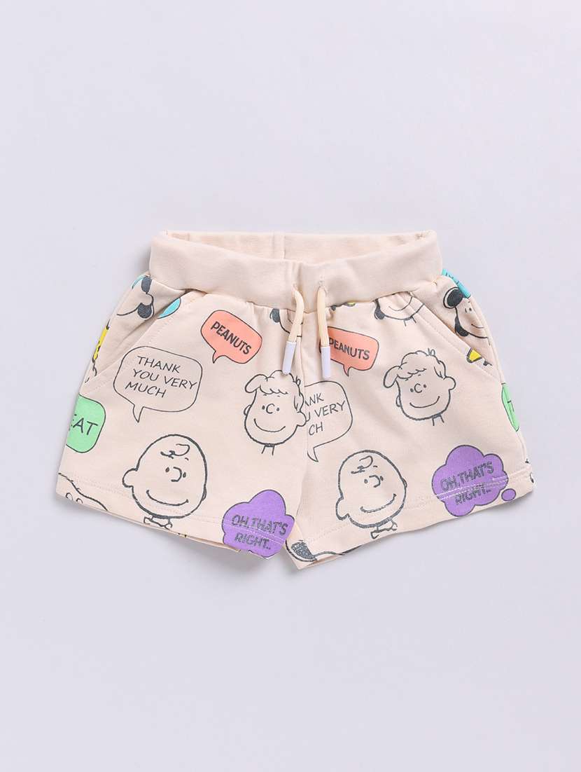 Girls Printed Top And Shorts Set - 22354464 -  Standard Image - 2