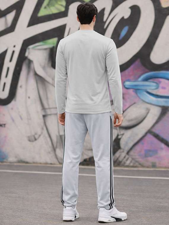 men pack of 4 solid long sleeve sports t-shirt - 22354781 -  Standard Image - 2