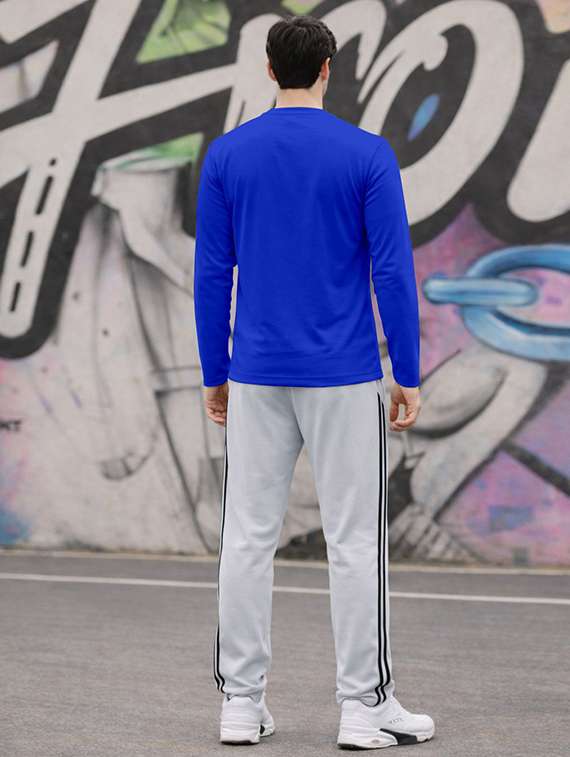 men pack of 4 solid round neck t-shirt - 22354810 -  Standard Image - 2