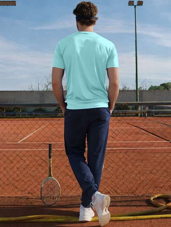 men pack of 3 solid round neck t-shirt - 22354875 -  Standard Image - 2