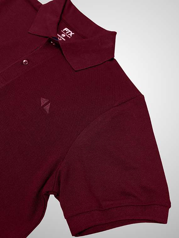 men solid short sleeve regular fit polo t-shirt - 22354915 -  Standard Image - 2