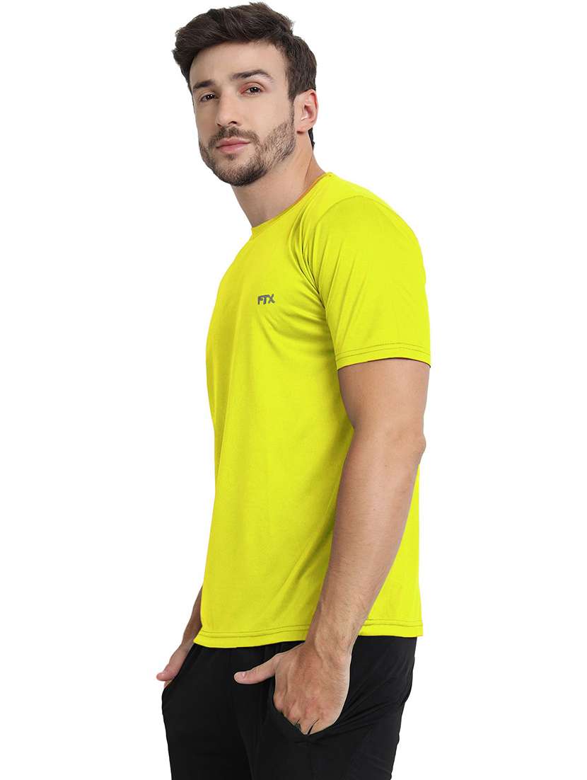 men pack of 4 solid short sleeve sports t-shirt - 22355212 -  Standard Image - 2