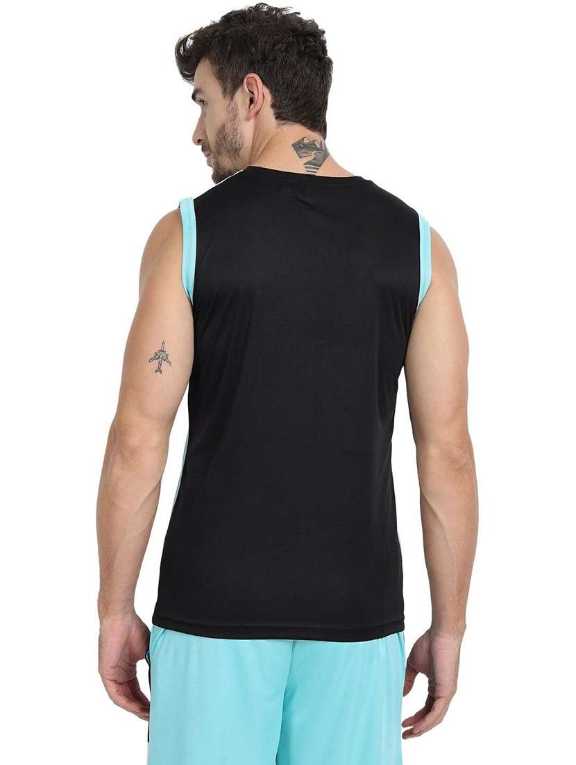 men pack of 2 color block round neck t-shirt - 22355253 -  Standard Image - 2