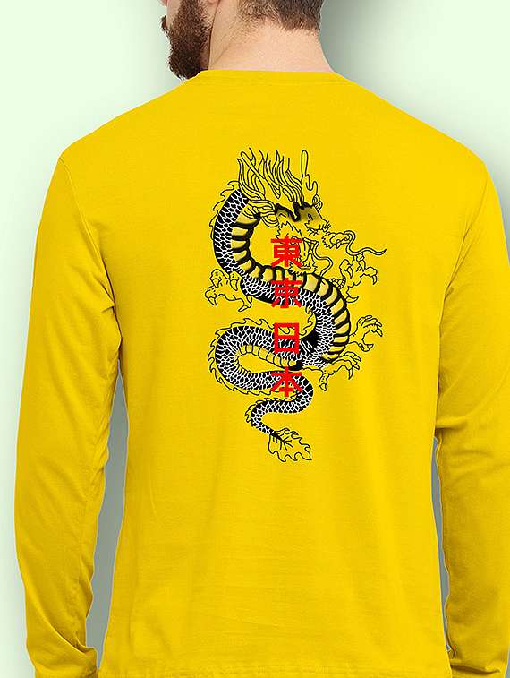 men printed long sleeve t-shirt - 22355255 -  Standard Image - 2