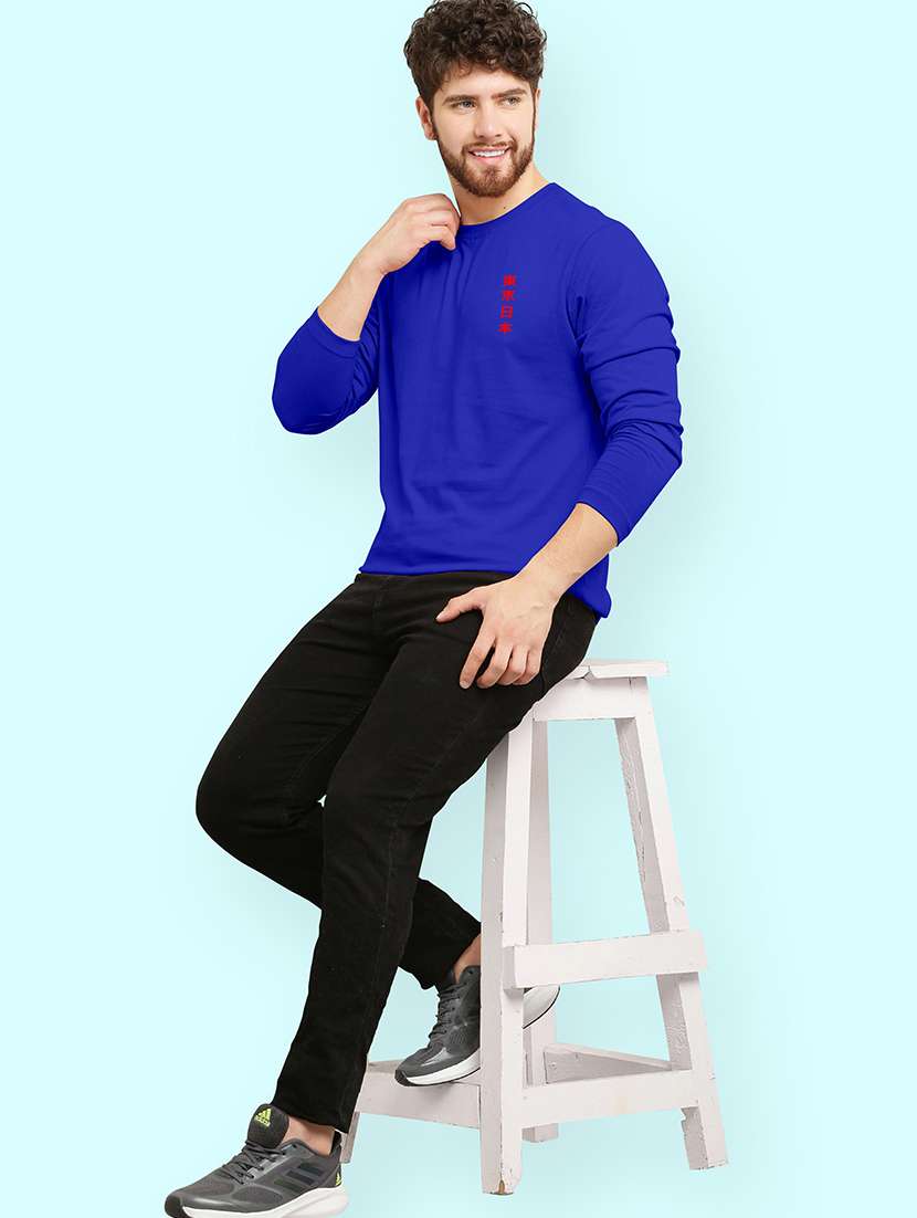 men printed long sleeve t-shirt - 22355258 -  Standard Image - 2