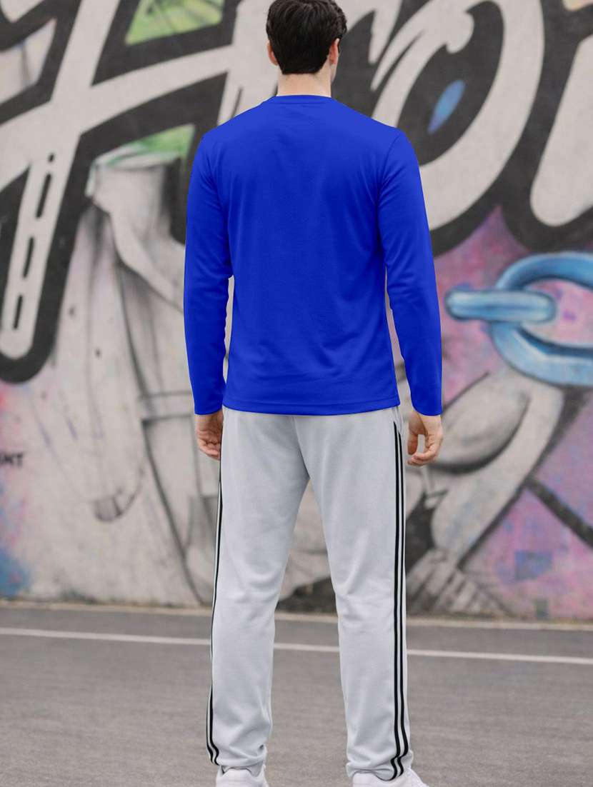 men pack of 3 solid long sleeve sports t-shirt - 22355483 -  Standard Image - 2