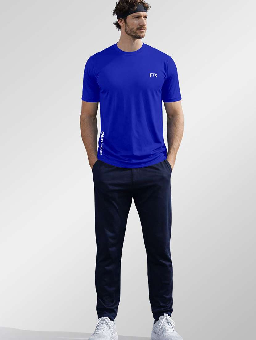 men solid round neck regular fit t-shirt - 22355518 -  Standard Image - 2