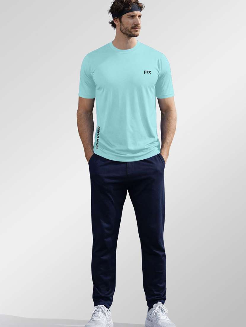 men solid round neck regular fit t-shirt - 22355529 -  Standard Image - 2