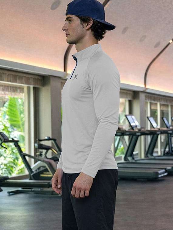 men pack of 2 solid long sleeve sport t-shirt - 22355698 -  Standard Image - 2