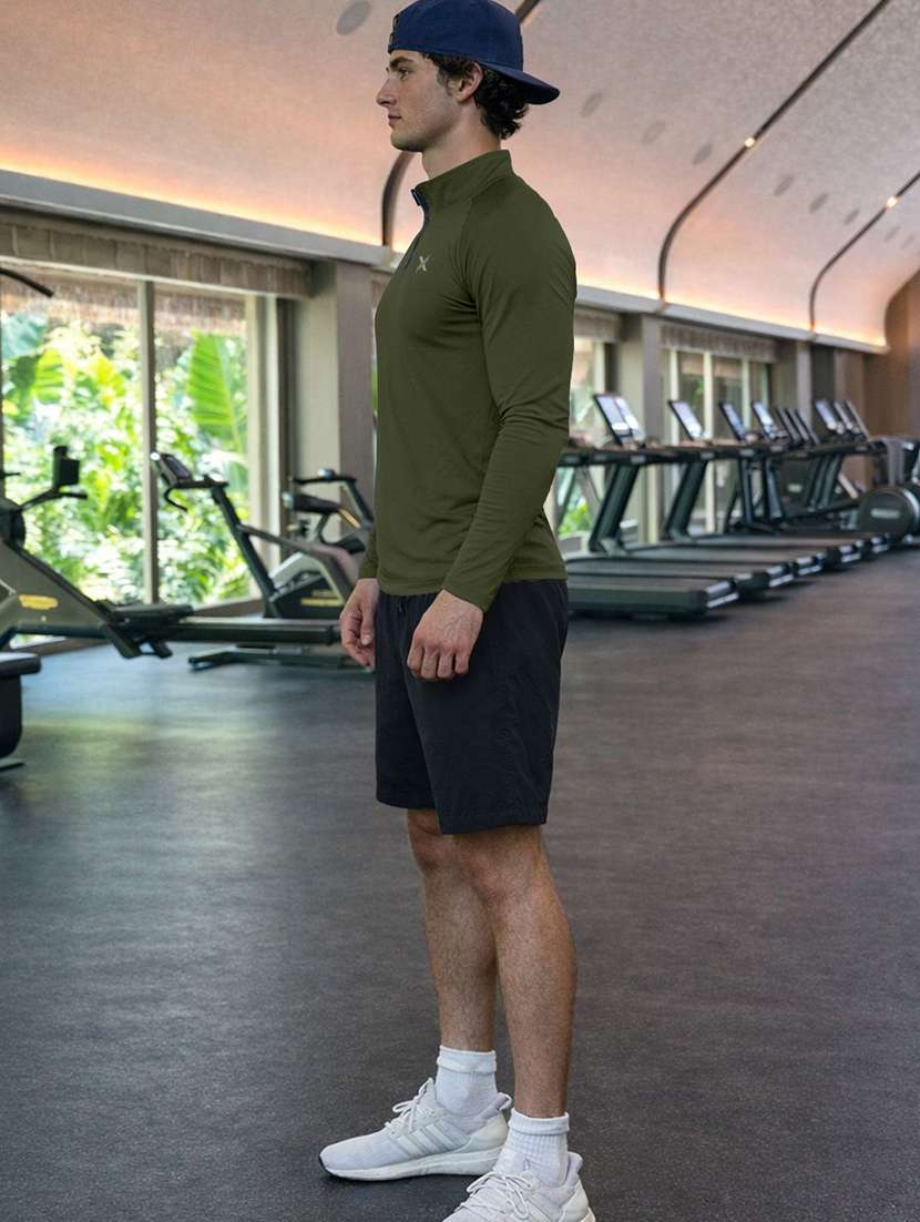 men pack of 2 solid long sleeve sports t-shirt - 22355729 -  Standard Image - 2