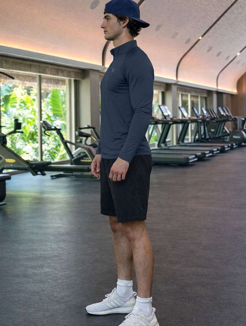 men pack of 2 solid long sleeve sports t-shirt - 22355746 -  Standard Image - 2