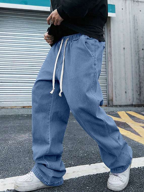 men solid mid rise jeans - 22355757 -  Standard Image - 2