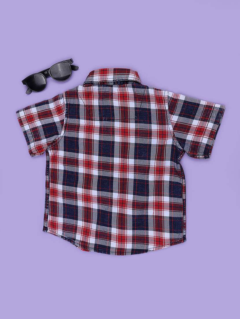 Boys Printed Short Sleeves Regular Fit Shirt - 22355922 -  Standard Image - 2