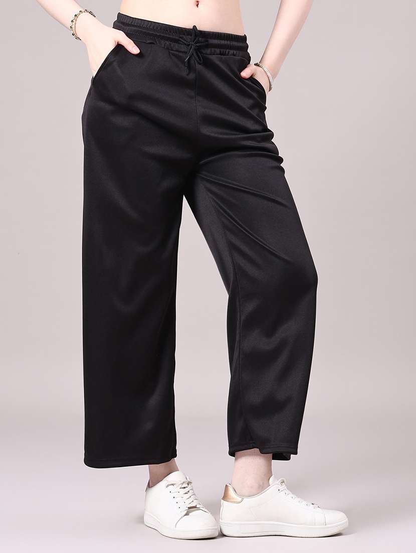 black cotton trousers - 22355946 -  Standard Image - 2