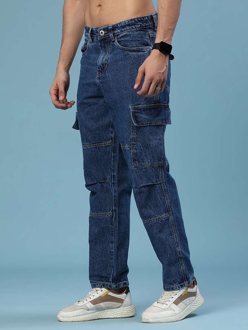 Men Blue Denim Jean - 22356075 -  Standard Image - 2