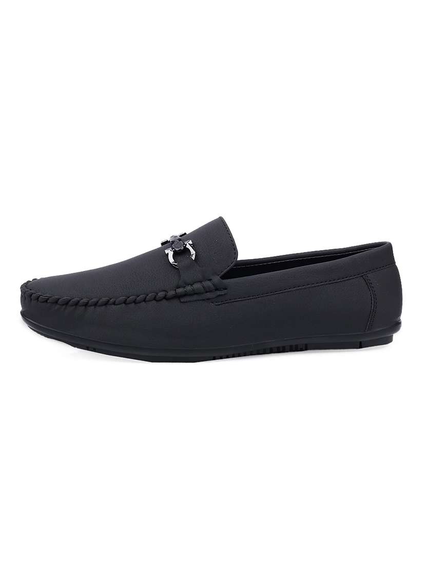men solid slip on horsebit loafer - 22356511 -  Standard Image - 2