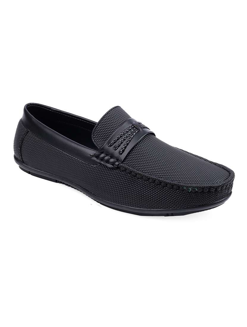 men textured slip on loafer - 22356512 -  Standard Image - 2