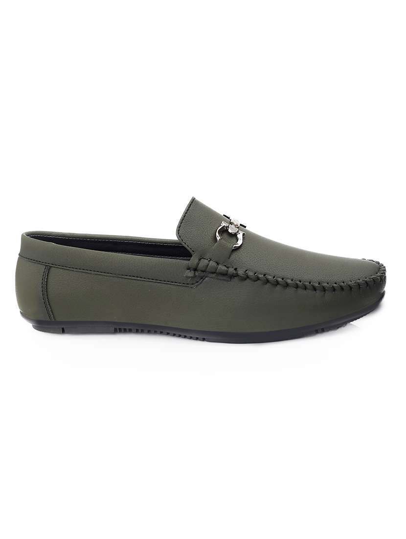 men solid slip on horsebit loafer - 22356518 -  Standard Image - 2