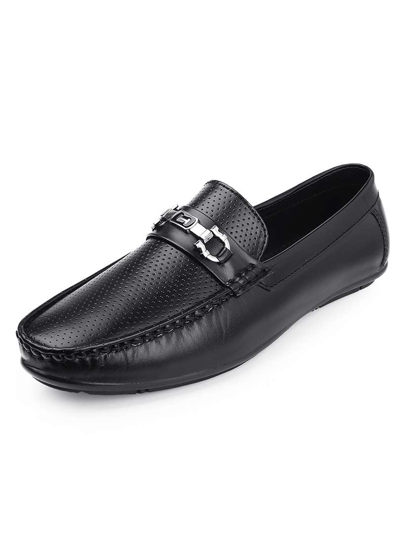 men textured slip on horsebit loafer - 22356527 -  Standard Image - 2