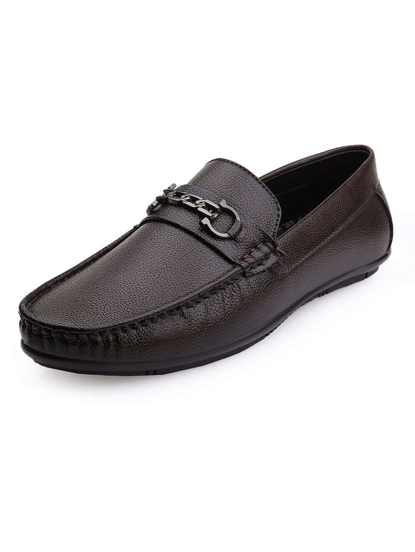 men solid slip on horsebit loafer - 22356550 -  Standard Image - 2