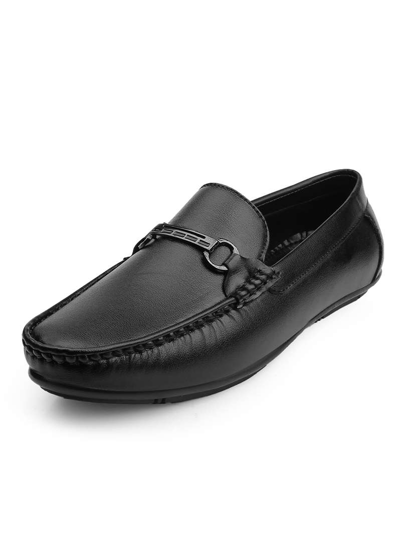 men solid slip on horsebit loafer - 22356555 -  Standard Image - 2