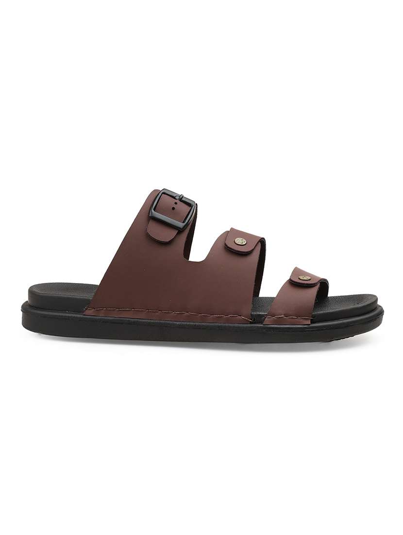 men solid slip on sandal - 22356563 -  Standard Image - 2
